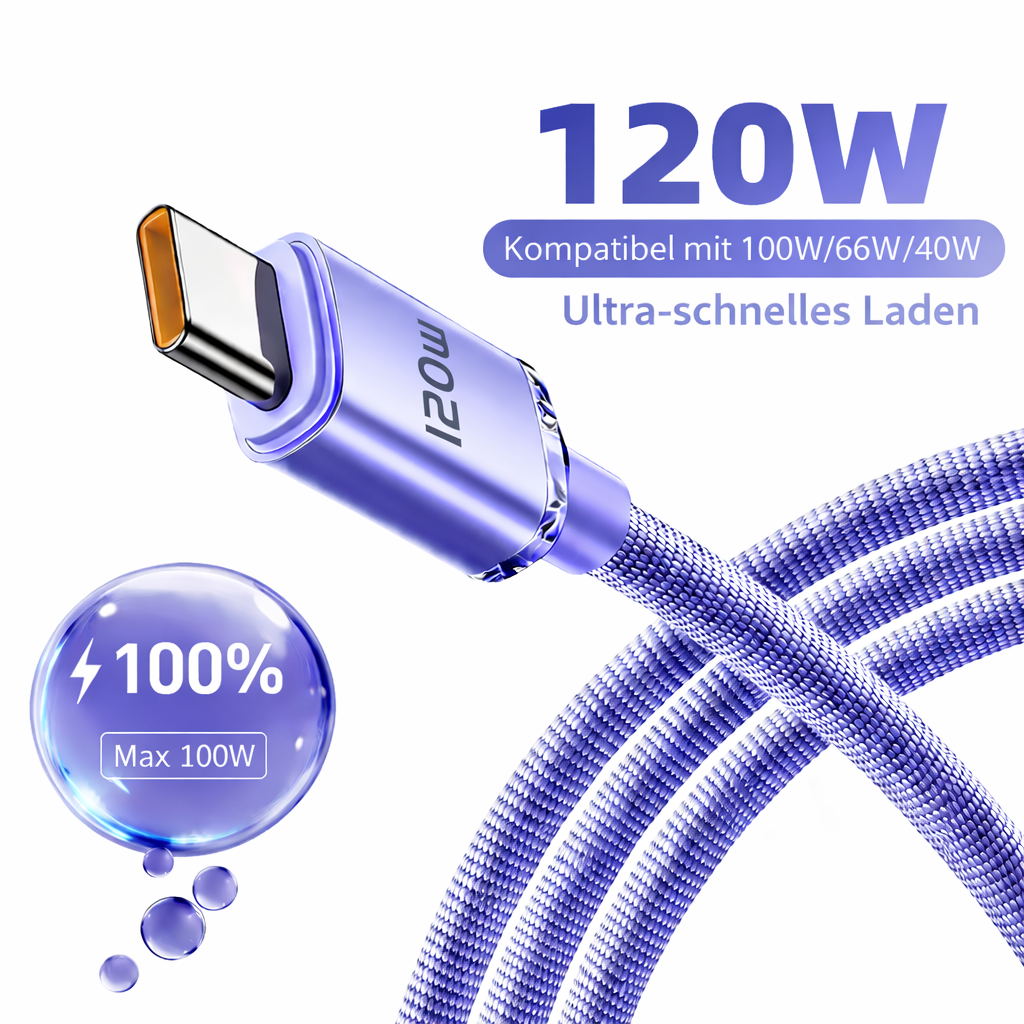 Mini Power Charge™ – Verstärktes Schnellladekabel