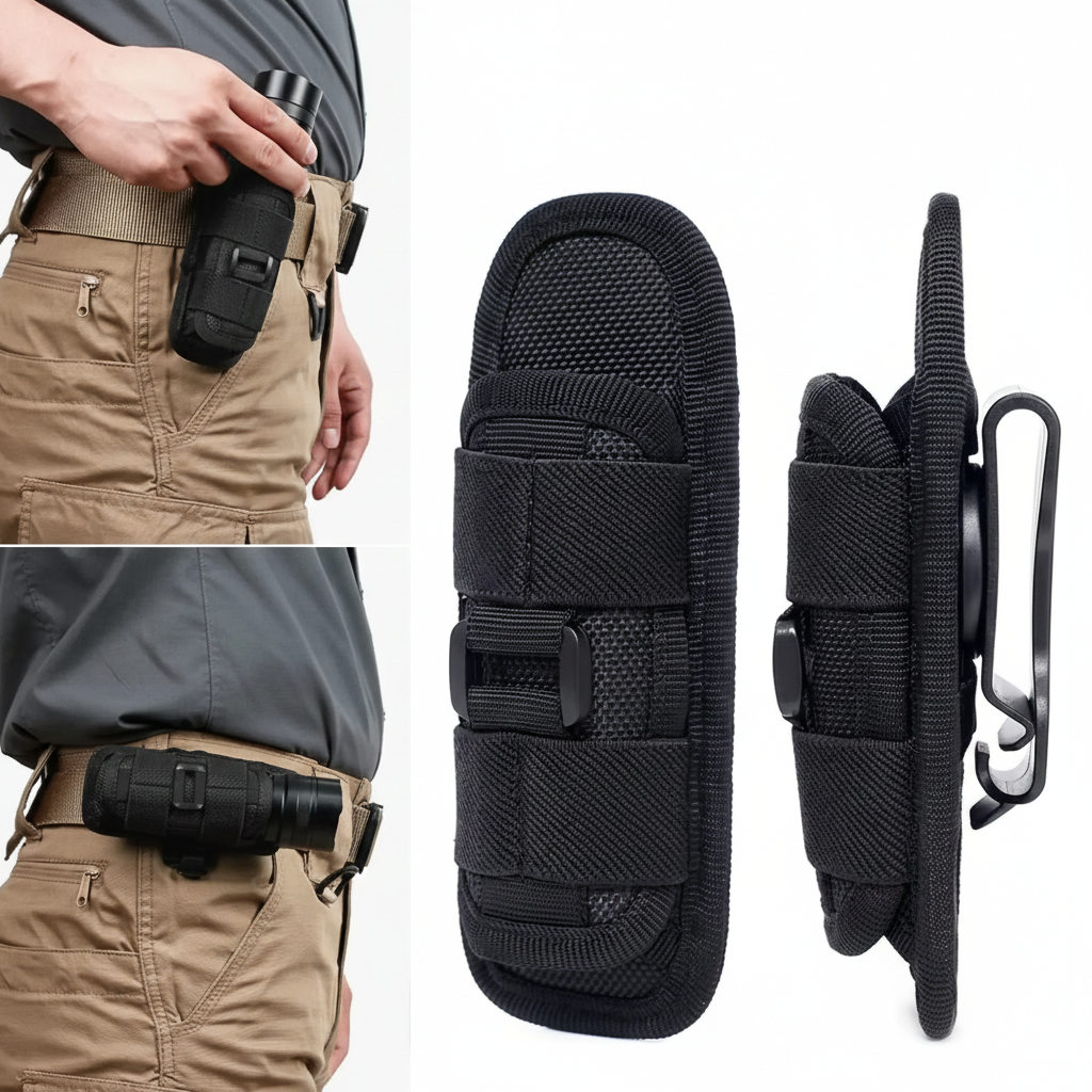 Taktischer Lampenhalter – Robuste Gürtelhalterung